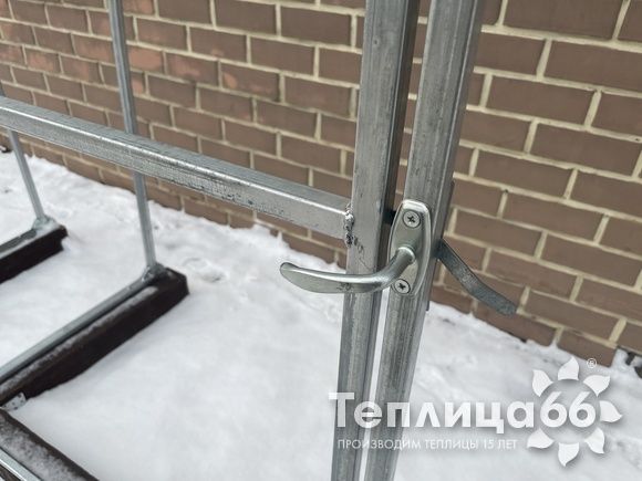 Теплица Рада Астра Премиум, оцинкованный профиль 20х30, покрытие из поликарбоната, шириной 3 метра (шаг 1 м)